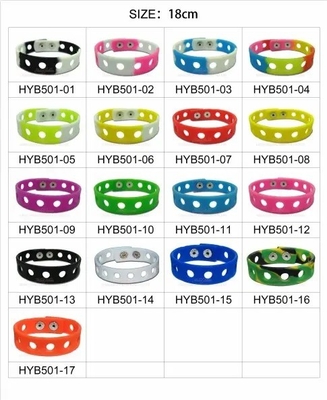 Silikon Armband für Weihnachten Halloween Party Geschenke Einstellbares 21cm Armband