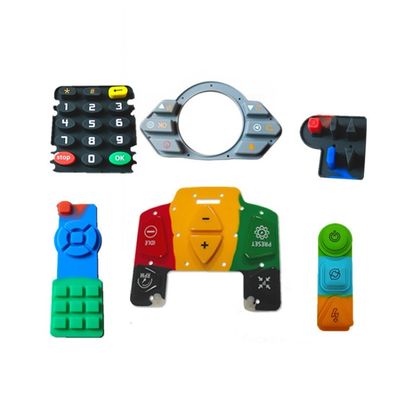 Verarbeitungsservice Formen Silikon Gummi Knopf individualisierter Knopfschalter