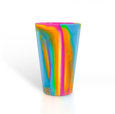 Tassen Schüsseln Getränke-Typ Unzerbrechliche Silikon-Tumbler für wiederverwendbare Baby BPA-frei