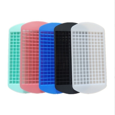 Vorratene Silikon Mini-Eiswürfel Tray für Lebensmittel Grade 160 Hohlraum Kleine Quadrat Eismaschine