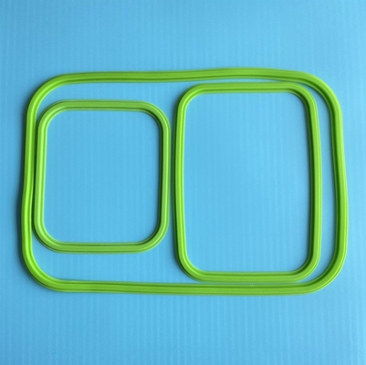 Maßgeschneiderte Quadrat Lunch Box Silicone Siegelring für gehärtet Glas Schüssel und Frischbox