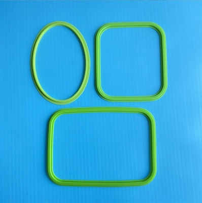 Maßgeschneiderte Quadrat Lunch Box Silicone Siegelring für gehärtet Glas Schüssel und Frischbox