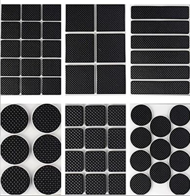 Silikon Gummi-Gießdichtung mit selbstklebendem Fußpad