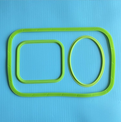 Maßgeschneiderte Quadrat Lunch Box Silicone Siegelring für gehärtet Glas Schüssel und Frischbox