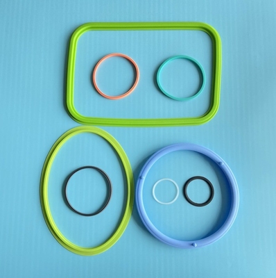 Maßgeschneiderte Quadrat Lunch Box Silicone Siegelring für gehärtet Glas Schüssel und Frischbox