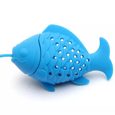 PORTABLE Öko-freundliche Tee-Infuser mit wiederverwendbarem Silikon-Sieber und mehrfarbigen