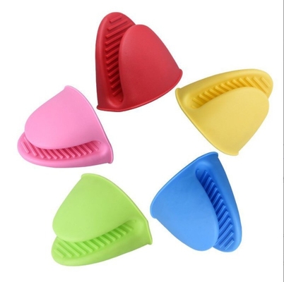Nahrungsmittel Silikon Ofen Mitt Hitzebeständige Mini Topfhalter zum Backen Kochzubehör
