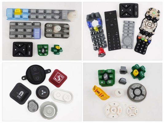 EPDM NBR NR Silikon Gummi Custom Keypad 4x4 MIDI Tastatur Tastenpad Formen Dienstleistung