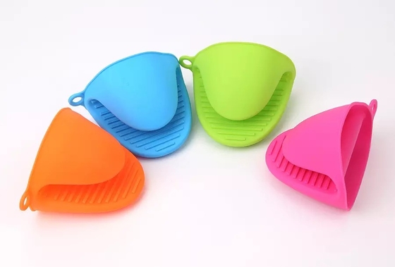Nahrungsmittel Silikon Ofen Mitt Hitzebeständige Mini Topfhalter zum Backen Kochzubehör