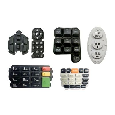Personalisierte Mobiltelefone Silikon-Gummi-Schlüsselfeld mit Kohlenstoffpille EPDM NBR NR Material