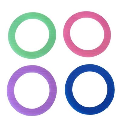 Schnittverarbeitungsservice Maßgeschneiderte Silikonverschlüsse Flachwaschmaschinen Gummiverschlussringe