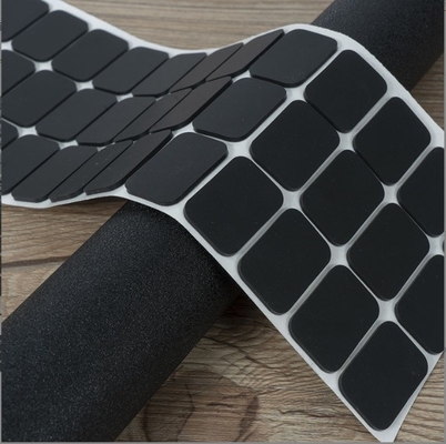 Schneidedienst Selbstklebstoff schwarz Silicone Pad mit EVA Gummi und Custom