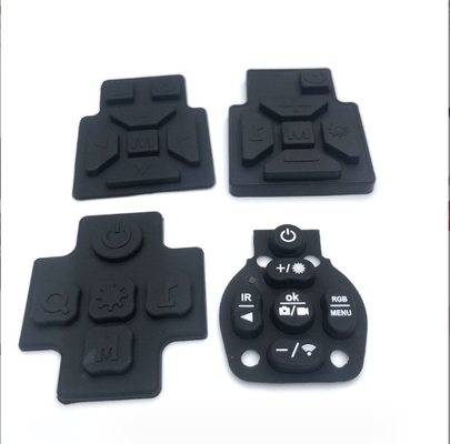 Farbenfrohe Tastatur Tastatur Silikon Gummi Membran Schalter mit kundenspezifischen EPDM NR NBR