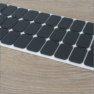 Schneidedienst Selbstklebstoff schwarz Silicone Pad mit EVA Gummi und Custom
