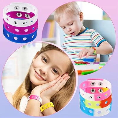 Hot Seller Kinder Silicone Gummi Armband Zauber für Bildung Ziel Endnutzer 21cm