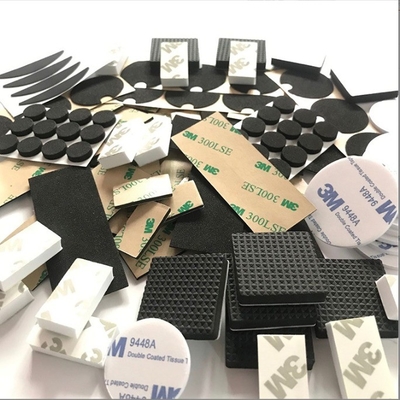 Nicht rutschfähiges EVA-Tischbein Beruhigendes Möbelschutzpad Custom Die Cut Schwarzes Tischklebstoff