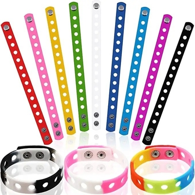 Silikon-Armband für die Erziehung Baby Schmuck Anhänger Mode Stil Handgelenk Spielzeug Weichgummi Kindergeschenk