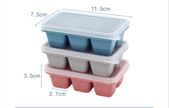 Silikon-Eiswürfel-Form-Tray Das perfekte Werkzeug für hausgemachte Eiswürfel im Haushalt