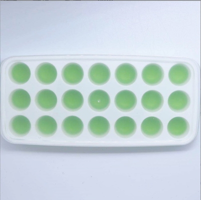Eiswerkzeuge Typ Eismaschinen BPA-frei 14 Hohlraum Silikon-Eisform mit Abdeckung