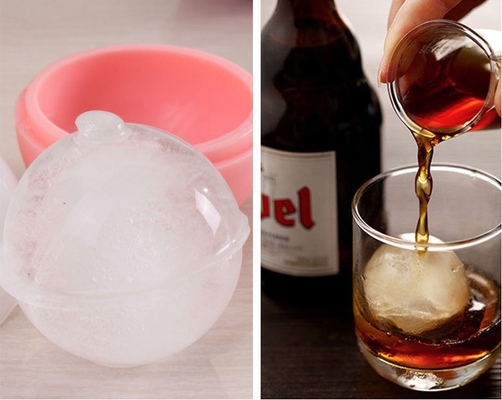 Verbessern Sie Ihre Barpartys mit sicheren und nachhaltigen Silikon Whiskey Ice Cube Ball Form