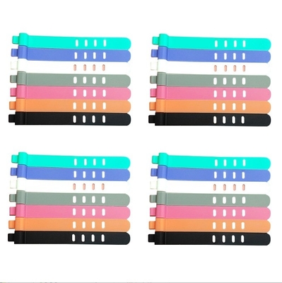 MVQ Custom Moulding Silicone Gummi geformtes Teil für multifunktionales verstellbares Kabelband