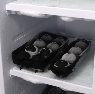 Warm gelagert, leicht freisetzbar Whiskey Silicone Eis wiederverwendbar Kugelkubel-Tray Eisform Eisball-Hersteller