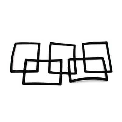 Formdienst NR Rechteckiger Gummiring zum Versiegeln von Dichtungsstaub und wasserdicht