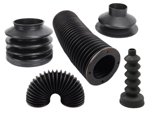 Fachmann für kundenspezifische FKM geformte Silikon-Bedeckungs-Gummi-Bellos für verschiedene Branchen