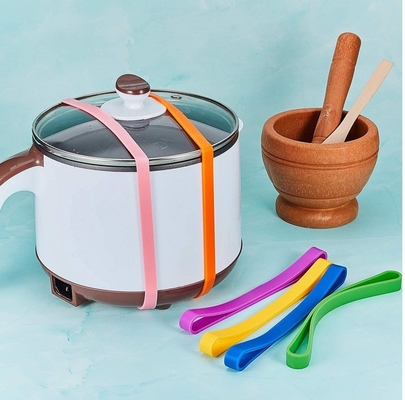 Elastische Silikon Gummi Wicklung Gürtel für Lunchbox Farbige Schneidedienst Bindung