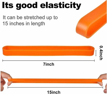 Elastische Silikon Gummi Wicklung Gürtel für Lunchbox Farbige Schneidedienst Bindung