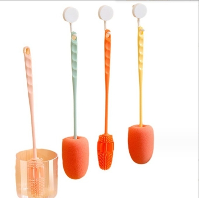 TPR PP Silicone Flaschenreinigungsbürste zum Waschen von Babyflaschen