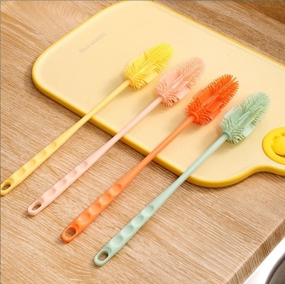 TPR PP Silicone Flaschenreinigungsbürste zum Waschen von Babyflaschen