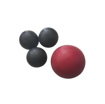 Farbenfrohe kundenspezifische Sprungkugel mit hohem Temperaturgehalt aus NR EPDM Silicone Gummi