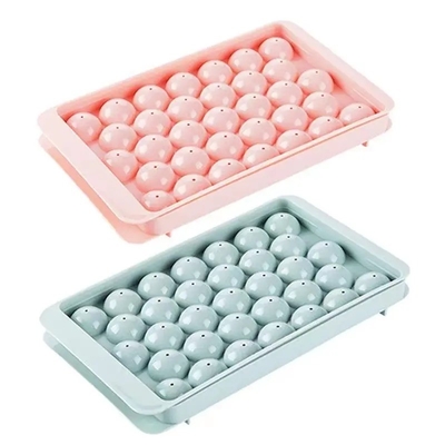 Kleine Eiskugel-Hersteller Form Drei Größen Umweltschonende Lebensmittelqualität Silikon-Eiswürfel-Tray