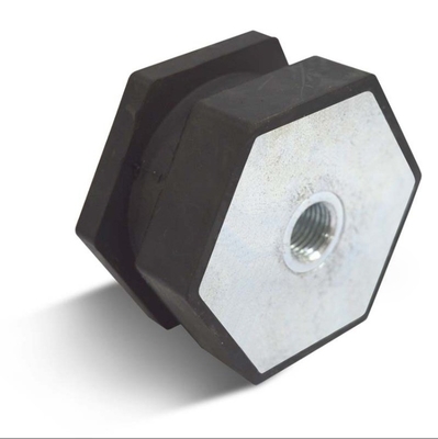 Kautschuk und Metall Hexagonal Motor Stoßdämpfer Fuß für pneumatische Puffer