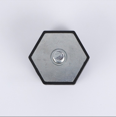 Kautschuk und Metall Hexagonal Motor Stoßdämpfer Fuß für pneumatische Puffer