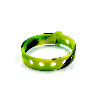 Mehrfarbiges Silikon-Armband für Kinder mit Löchern