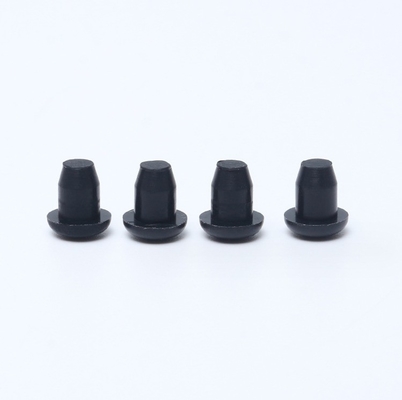 Zusammengefasste Dichtungsteile EPDM/NBR/NR Gummi Endkappe mit fester Naturgummi-Steckdose