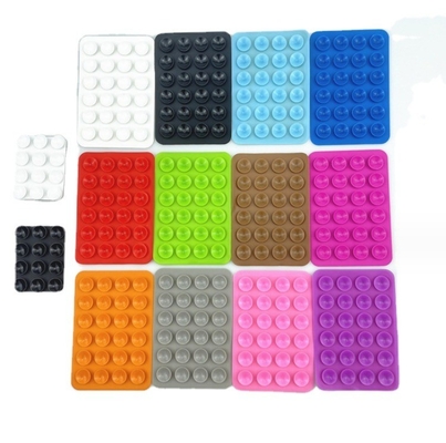 Silikon 24 Anti-Slip Silikon benutzerdefinierte Klebstoff-Saugbecher Pads für Handy-Halter