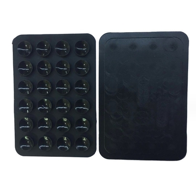 Silikon 24 Anti-Slip Silikon benutzerdefinierte Klebstoff-Saugbecher Pads für Handy-Halter