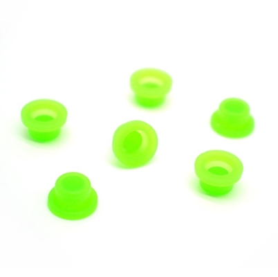 SBR-Material Fluoreszenzknopfkappe für Taschenlampe Schwanz Tastenknopf Schalter Anpassung