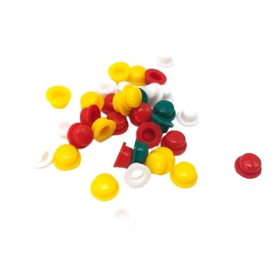 Feste Silicone-Gummi-Steck-/Stopper-Dichtungsteile in verschiedenen Größen und OEM-Anpassung