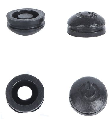 OEM ODM Custom Wasserdichte LED Silikonknopfkappe für Einzelpunkt-elektronische Geräte