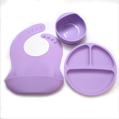 5 Stück Weichlöffel BPA Babyspeise Löffel Gabel Set Utensilien Silikon Baby Set für den Markt