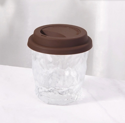 Trinkgefäße Tassen Schalen Wiederverwendbare Silikon-Kaffee-Tasse Deckel Farbiger Gummi-Tasse Deckel