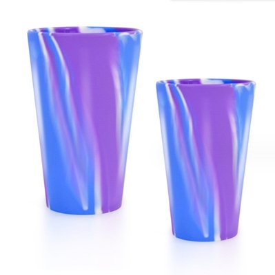 Individuelles Logo Silicone Weinglas Unzerbrechliche Klapptasse für jeden Anlass