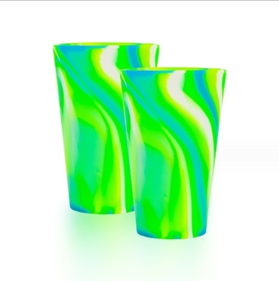 Reisefreundliche Silikon-Tasse BPA-freie unzerbrechliche Tasse zum Trinken von Wein und Bier