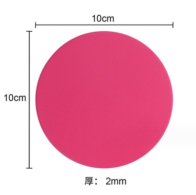 Silikon Coaster 10cm Rund Isolationspolster Tischdekoration Zubehör Typ Matten Polster