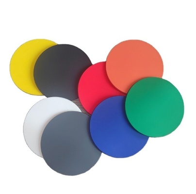Rundes, maßgeschneidertes Logo-Coaster für Trinkbecher Matte Weiches PVC-Coaster aus langlebigem Material