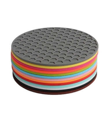 Creative Honeycomb Cup Coaster für Isolierung und rutschfeste Silikon-Cup Kissen